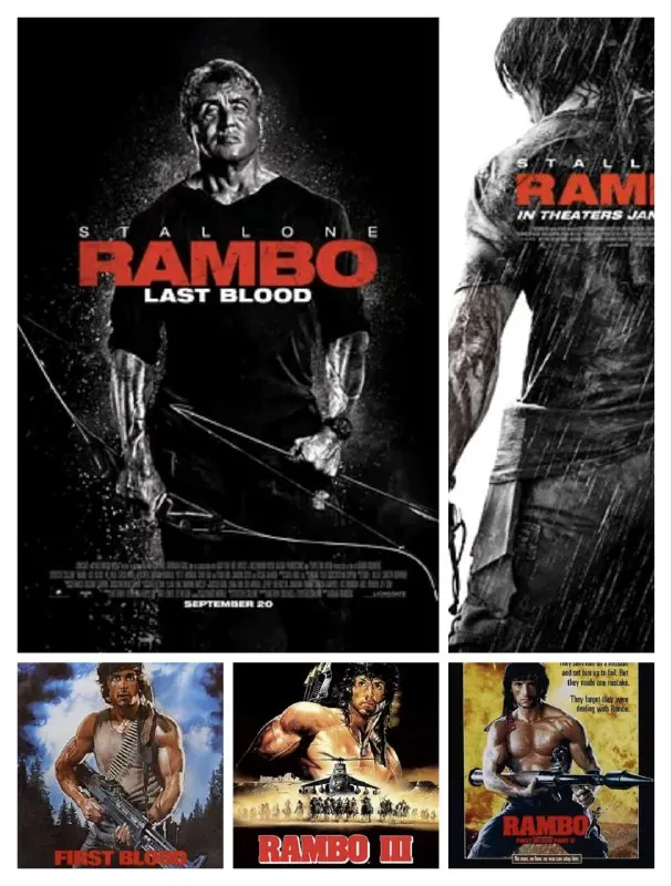 第一滴血系列全5部 电影