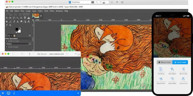 RustDesk-远程桌面应用程序 订阅