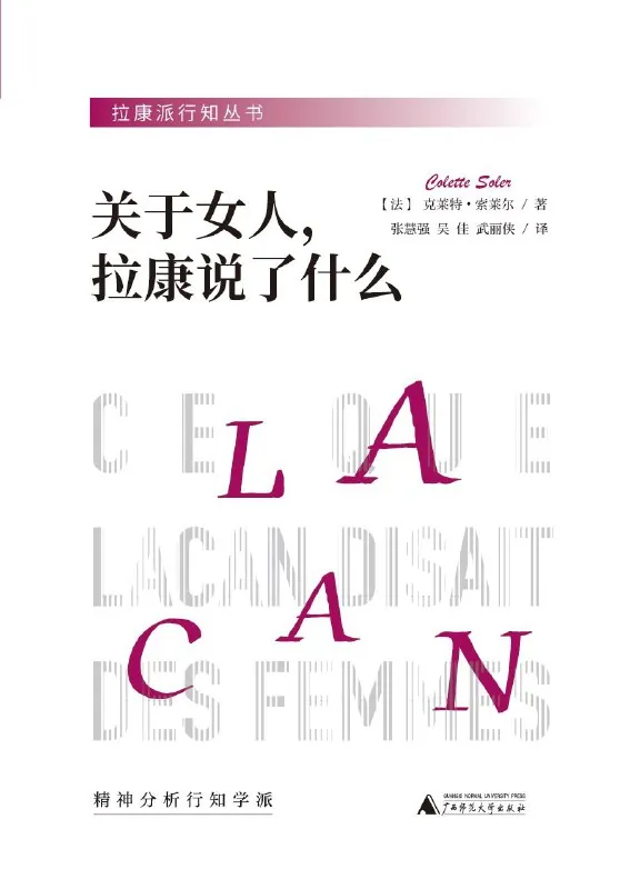 关于女人，拉康说了什么 书籍