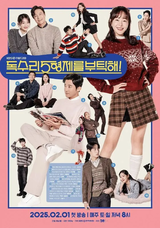 老鹰五兄弟拜托了 电视剧