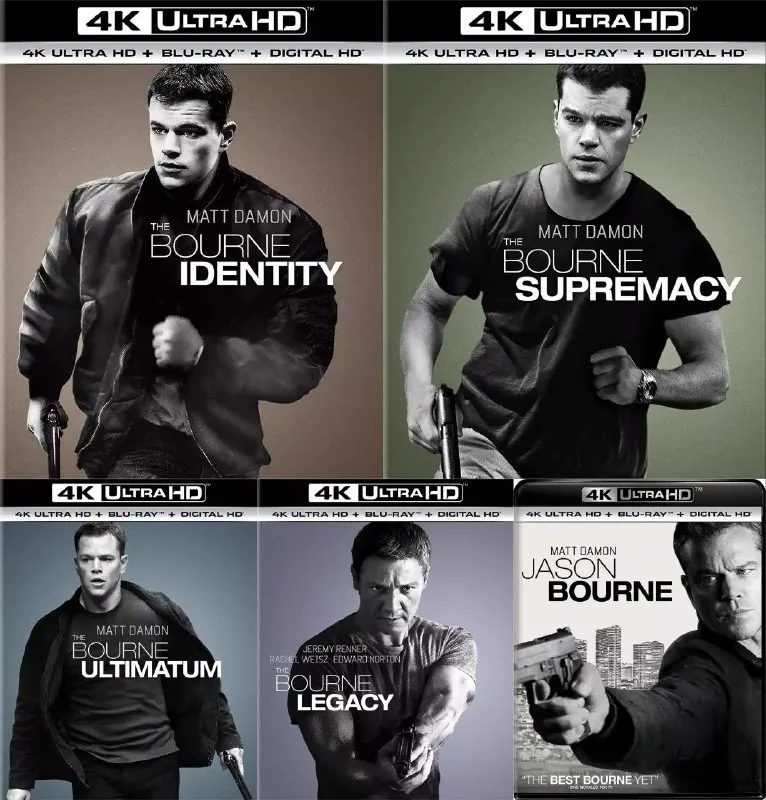 谍影重重（五部合集） 订阅