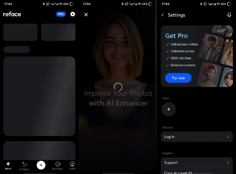 Reface高级版Ai无限制换脸 软件