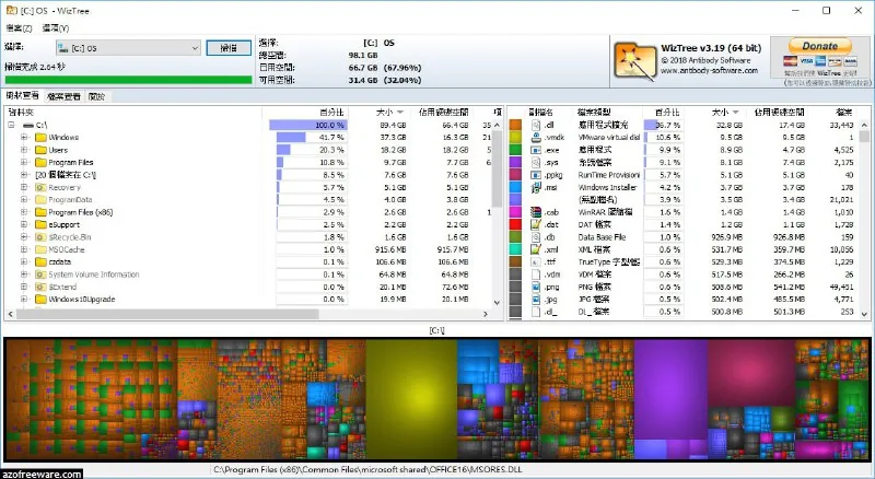 wiztree便携修改版 设计